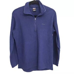 Patagonia Capilene Blue 1/4 Zip Vintage Fleece Women's Sz M
